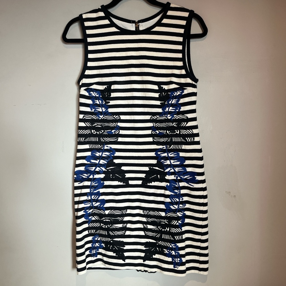 Juicy Couture Black and White Striped Dress
